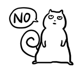 Simple mascot animals sticker #7335690