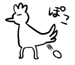 Simple mascot animals sticker #7335693