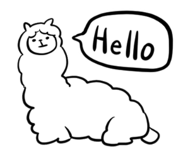 Simple mascot animals sticker #7335694