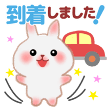 Usable pretty rabbit 1 sticker #7336022