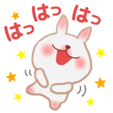 Usable pretty rabbit 1 sticker #7336031