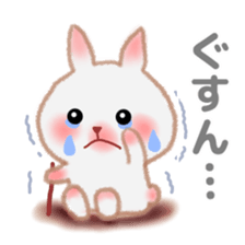 Usable pretty rabbit 1 sticker #7336032