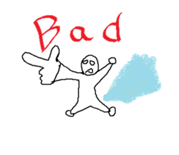 Speak in the air Sticker sticker #7336207