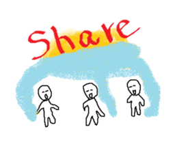 Speak in the air Sticker sticker #7336211