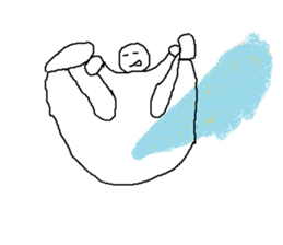 Speak in the air Sticker sticker #7336212