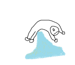 Speak in the air Sticker sticker #7336216