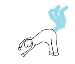 Speak in the air Sticker sticker #7336218