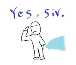 Speak in the air Sticker sticker #7336222