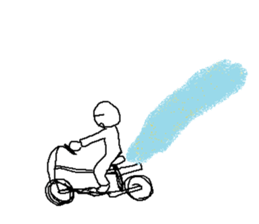 Speak in the air Sticker sticker #7336226