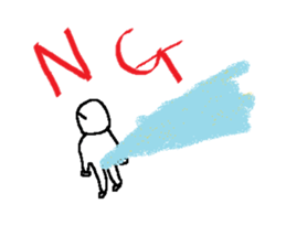 Speak in the air Sticker sticker #7336227