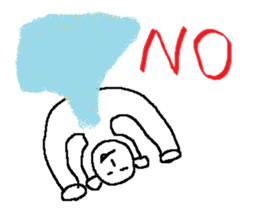 Speak in the air Sticker sticker #7336229