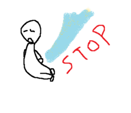 Speak in the air Sticker sticker #7336237