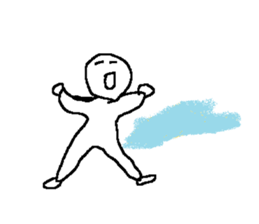 Speak in the air Sticker sticker #7336243