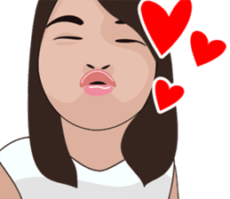 LauraChy and Happi sticker #7336606