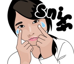 LauraChy and Happi sticker #7336608