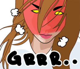 LauraChy and Happi sticker #7336614