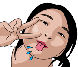 LauraChy and Happi sticker #7336620