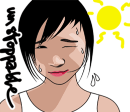 LauraChy and Happi sticker #7336625