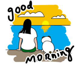 LauraChy and Happi sticker #7336634