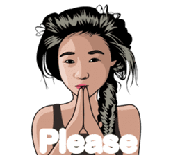 LauraChy and Happi sticker #7336638