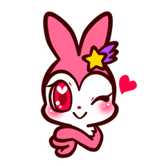 Pink rabbit! Mis.LaPla