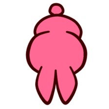 Pink rabbit! Mis.LaPla sticker #7336710