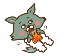 Woolf 443 sticker #7336841