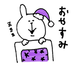 Sticker of a cute rabbit. sticker #7337365