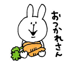 Sticker of a cute rabbit. sticker #7337366
