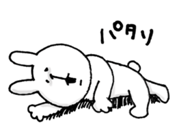 Sticker of a cute rabbit. sticker #7337395