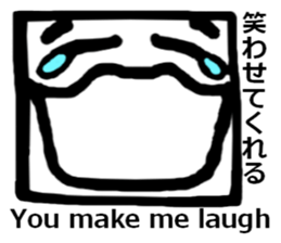 Face (english) sticker #7337774