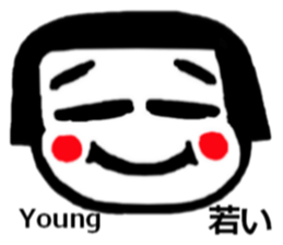 Face (english) sticker #7337797