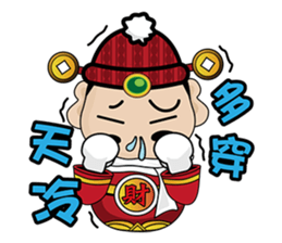 god of wealth MONEY GOD 02 sticker #7338251