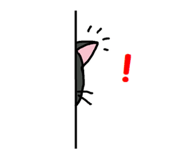 Sticker of an expressive cat2 daily life sticker #7338380