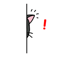Sticker of an expressive cat2 daily life sticker #7338380