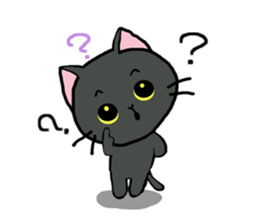 Sticker of an expressive cat2 daily life sticker #7338395