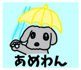 HAPPY! HAPPY! HAPPY Dog! sticker #7338586