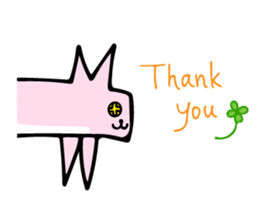 My rabbit and parrot sticker #7338688