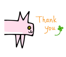 My rabbit and parrot sticker #7338688