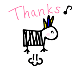 My rabbit and parrot sticker #7338689