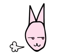 My rabbit and parrot sticker #7338695