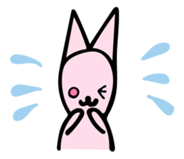 My rabbit and parrot sticker #7338700