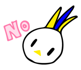 My rabbit and parrot sticker #7338702