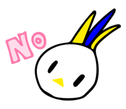 My rabbit and parrot sticker #7338702