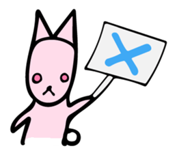 My rabbit and parrot sticker #7338703