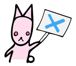 My rabbit and parrot sticker #7338703