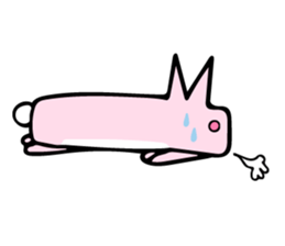 My rabbit and parrot sticker #7338705