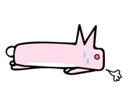 My rabbit and parrot sticker #7338705