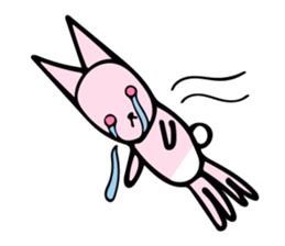 My rabbit and parrot sticker #7338707