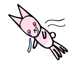 My rabbit and parrot sticker #7338707